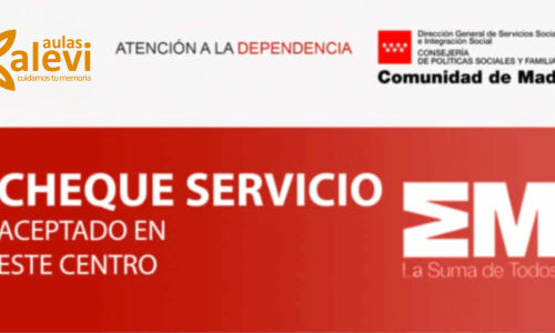 Cheque servicio de la Comunidad de Madrid